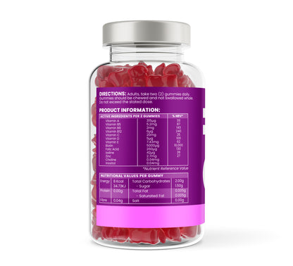 Hair Skin & Nails - Extra Strength Biotin Gummies