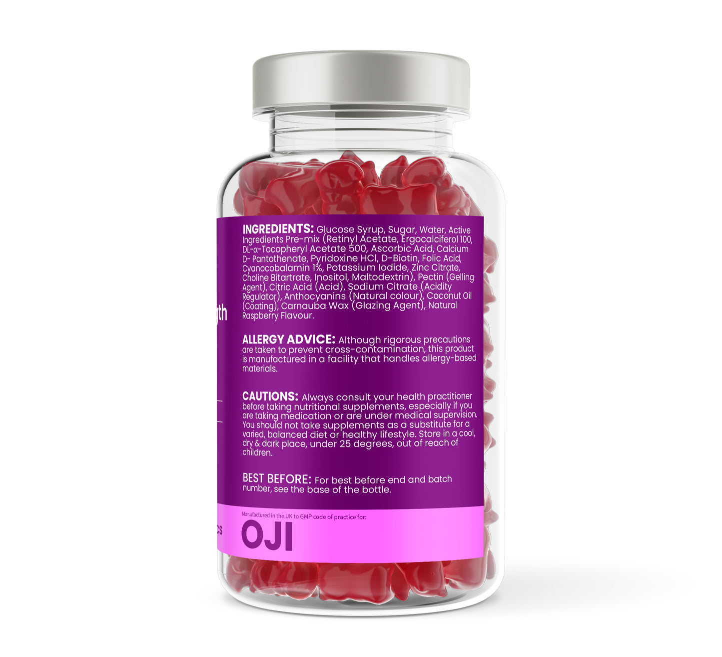 Hair Skin & Nails - Extra Strength Biotin Gummies