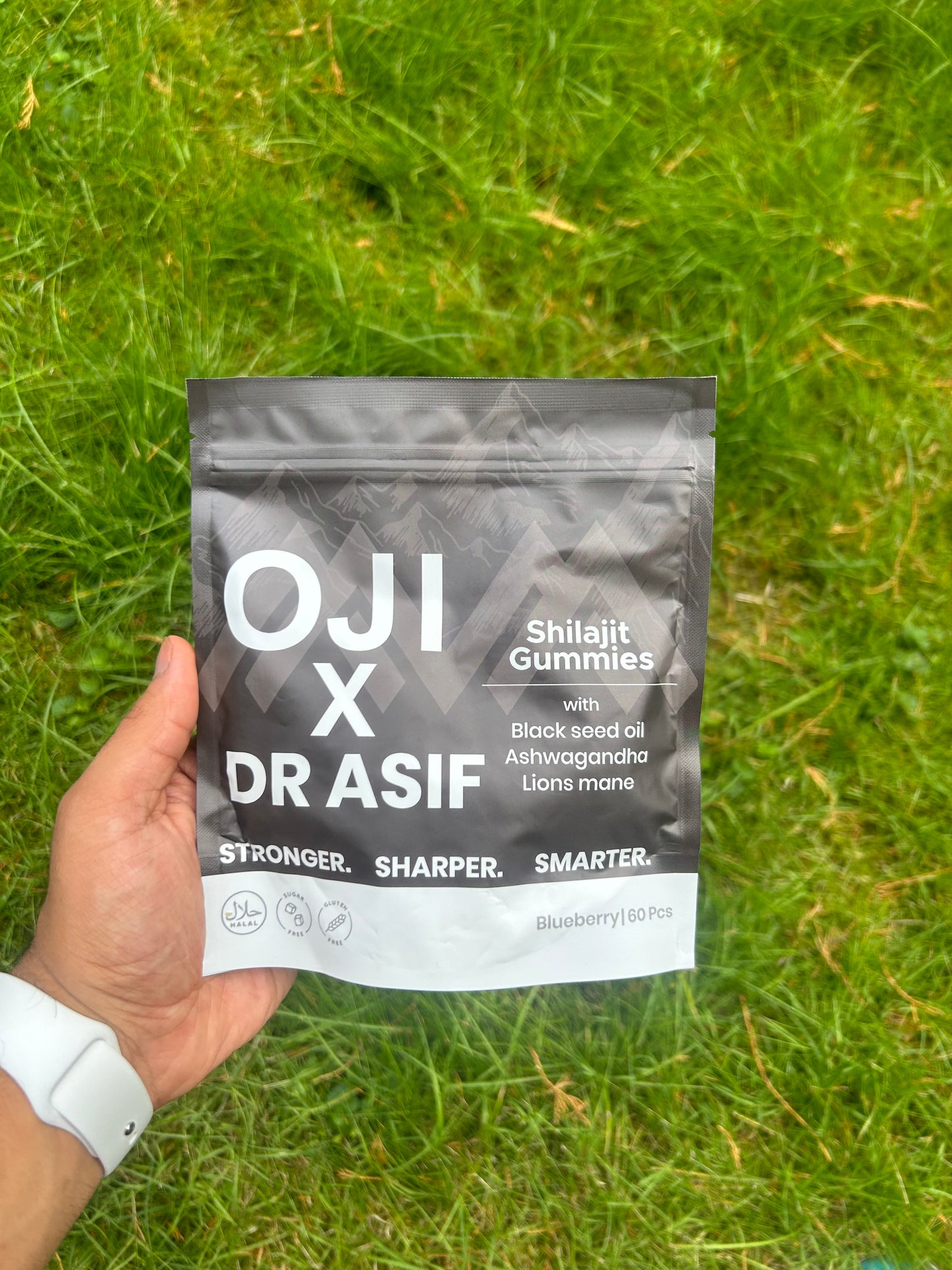 OJI X Dr. Asif Enhanced Shilajit Gummies-Zero Sugar