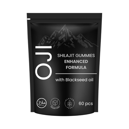 OJI Enhanced Shilajit Gummies - 12-Month Supply with 20% Savings