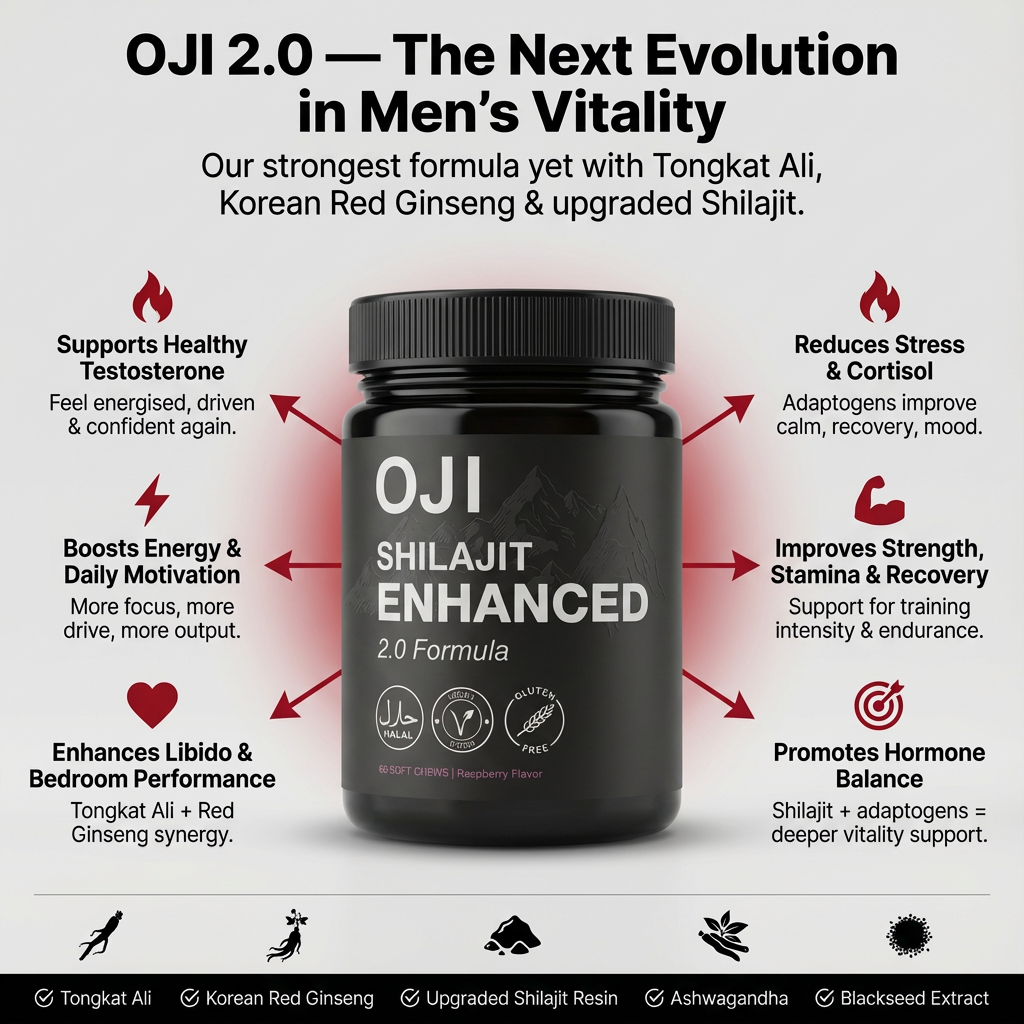 OJI Enhanced 2.0 – Advanced Testosterone & Performance Soft Chews