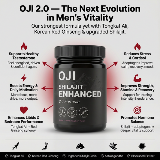 OJI Enhanced 2.0 – Advanced Testosterone & Performance Soft Chews