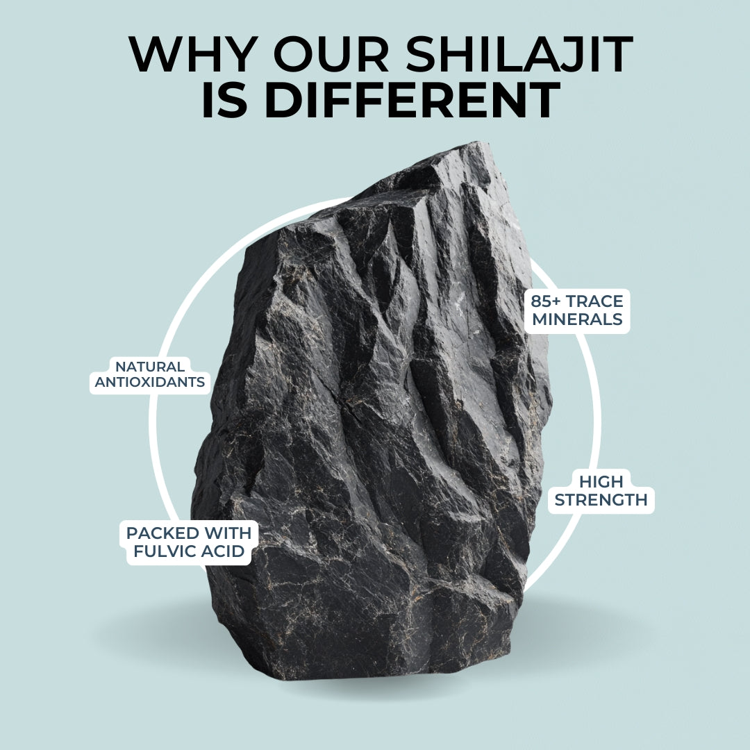 OJI Enhanced Shilajit Gummies - Zero Sugar